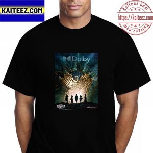 Black Panther Wakanda Forever Of Marvel Studios New Poster On Dolby Vintage T-Shirt