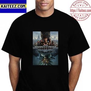 Black Panther Wakanda Forever Of Marvel Studios Vintage T-Shirt