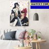 Ichigo Kurosaki Bleach Thousand Year Blood War Art Decor Poster Canvas