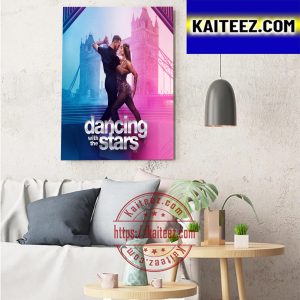 Bond Night Episode Of Dancing With The Stars On Disney+ Art Decor Poster Canvas