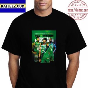 Boston Celtics Men On A Mission Basketball Preview 2022 2023 Vintage T-Shirt