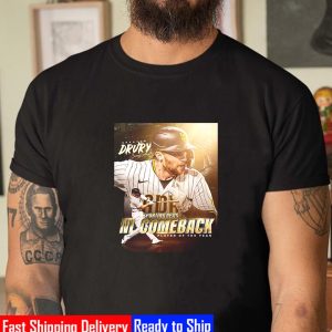 Brandon Drury San Diego Padres The Sporting News NL Comeback Player Of The Year Vintage T-Shirt