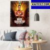 Black Adam Power Born From Rage Of DC Comics Art Decor Poster Canvas