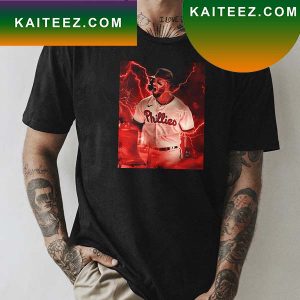 Bryce Harper Philadelphia Phillies 2022 MLB Postseason Fan Gifts T-Shirt