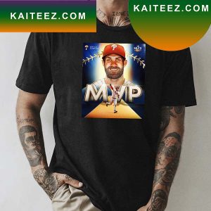 Bryce Harper Philadelphia Phillies Match MVP 2022 MLB Postseason Fan Gifts T-Shirt