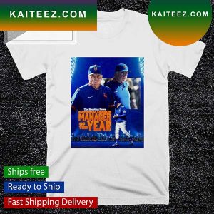 Buck Showalter The Sporting News National League Manager of the year T-shirt