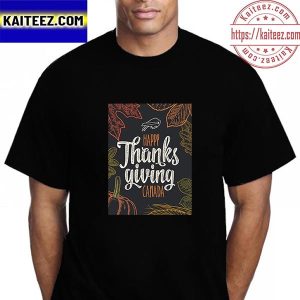 Buffalo Bills Happy Thanksgiving Of Canada Vintage T-Shirt