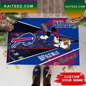 Buffalo Bills NFL House of fans Doormat