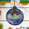 Buffalo Bills NFL Skull Joker Christmas Christmas Ornament