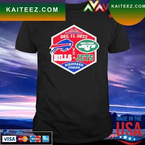 Buffalo Bills vs New York Jets Dec 11 2022 Highmark Stadium T-shirt