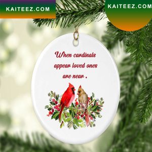Cardinal Christmas Tree Decorations Christmas Ornament