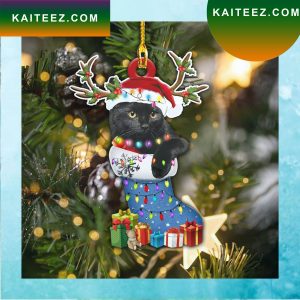 Cat Shape Ornament Christmas Ornament