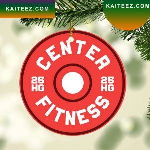 Center Fitness 20Kg Weightlifting Trainers 2022 Christmas Ornament