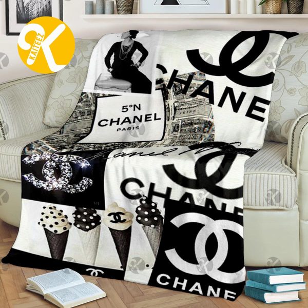 prisión Del Norte Mujer hermosa Chanel All Scences Of Chanel Blanket - Kaiteez
