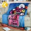 Chanel No.5 Parfum In Colorful Watercolor Effect Background Blanket