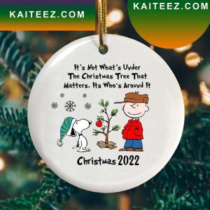 Charlie Brown And Snoopy 2022 Snoopy Christmas Decorations