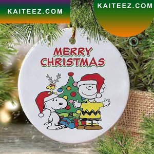 Charlie Brown And Snoopy Merry Christmas Snoopy Christmas Decorations