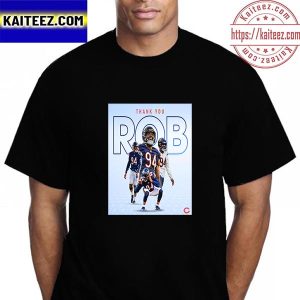 Chicago Bears Thank You For Everything Rob Vintage T-Shirt