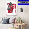 Chicago Bulls That Is My Team 2022 NBA Art Decor Poster Canvas