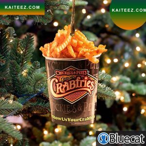 Chickie Petes Famous Crabfries Christmas Ornament