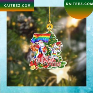 Christmas Pride Shape Christmas 2022 Christmas Ornament