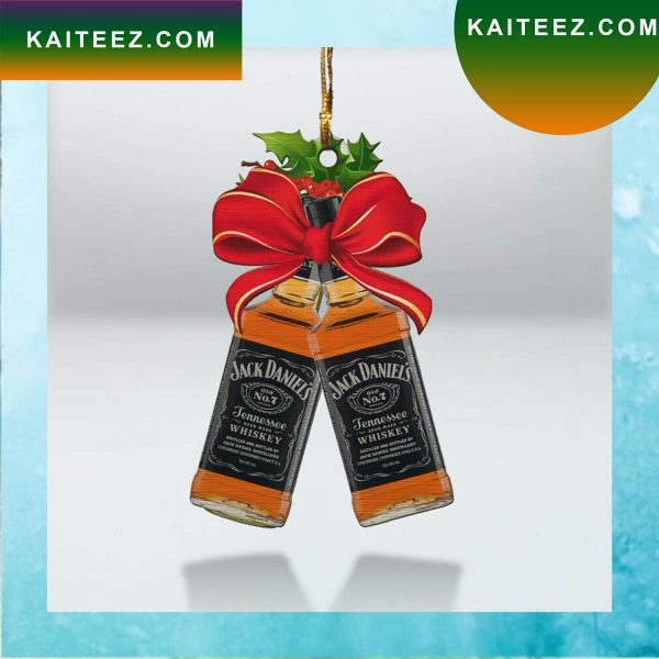 Christmas Jack Daniels Wines Christmas Ornament