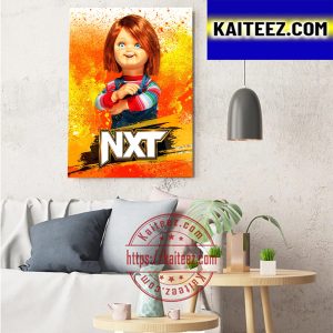 Chucky Returns To WWE NXT On USA Network Art Decor Poster Canvas