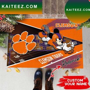 Clemson Tigers NCAA1 For House of real fans Doormat