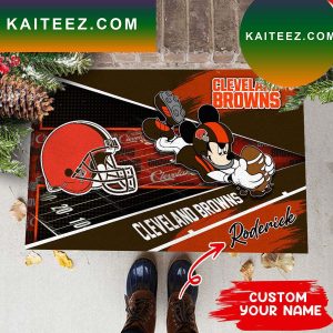 Cleveland Browns NFL House of fans Doormat