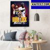 Columbus Blue Jackets x Cleveland Cavaliers Good Luck This Season Art Decor Poster Canvas