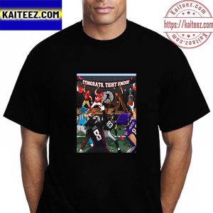 Congrats National Tight Ends Day In NFL Vintage T-Shirt