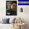 Congratulations To Top Gun Maverick Team Winner 3 Saturn Awards Art Decor Poster Canvas