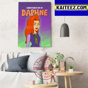 Constance Wu Is Daphne In Velma Series Art Decor Poster Canvas