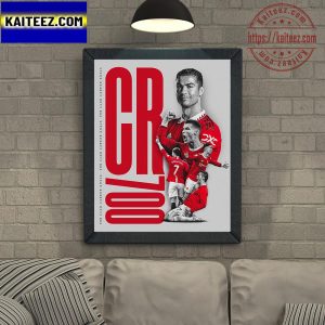 Cristiano Ronaldo 700 Club Goals In Career Art Decor Poster Canvas