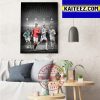Cristiano Ronaldo 700 Club Goals Art Decor Poster Canvas