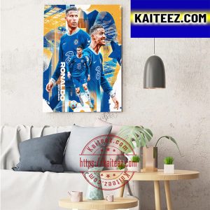 Cristiano Ronaldo To Chelsea FC In EPL Art Decor Poster Canvas
