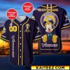 Custom Name And Number Disney Mickey New Orleans Saints NFL Baseball Jersey
