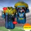 Custom Name And Number Metallica Band Miami Dolphins NFL Flag America Baseball Jersey