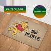 Cute Stitch Ew People Bath Mat Doormat