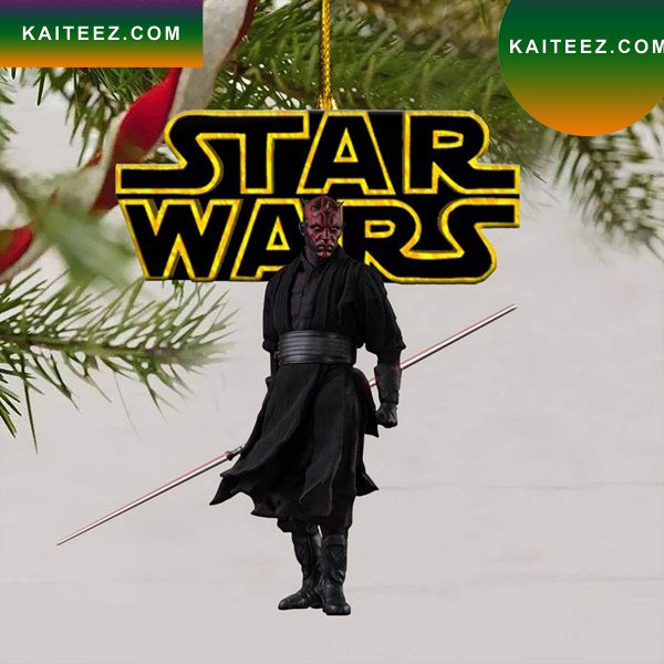 Darth Maul Star Wars Hanging Christmas Ornament