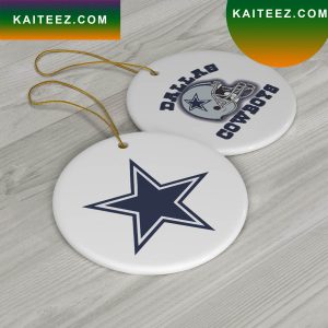 Dallas Cowboys Holiday Christmas Ornament