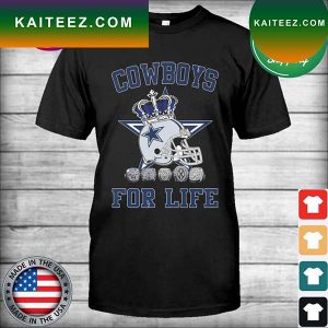 Dallas Cowboys Queen For Life T-shirt