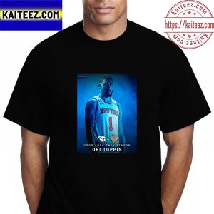 Dayton Basketball x Obi Toppin Of New York Knicks Good Luck This Season Vintage T-Shirt
