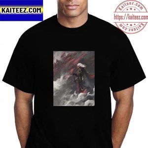 Deamon Targaryen Dragon Rider Detail Armor In HOTD Vintage T-Shirt