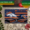 Denver Broncos NFL House of fans Doormat