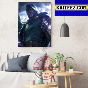 Doctor Doom In Fantastic Four Art Decor Poster Canvas