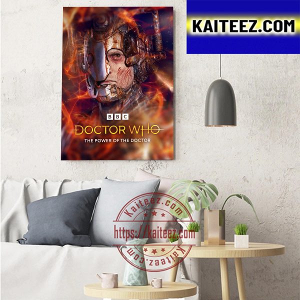 Doctor Who The Power Of The Doctor Art Decor Poster Canvas