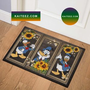 Donald Disney Sunflower Bath Mat Doormat