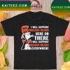 Dr Seuss I will support everywhere chicago blackhawks T-shirt
