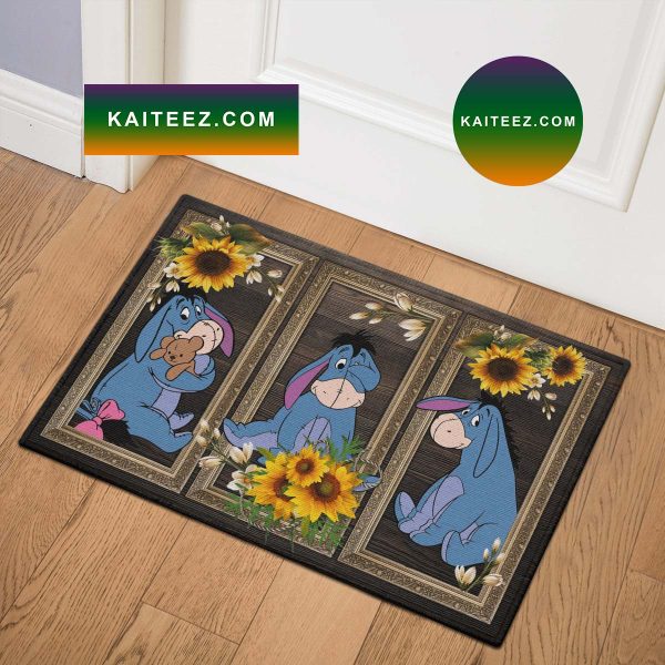 Eeyore Sunflower Bath Mat Doormat